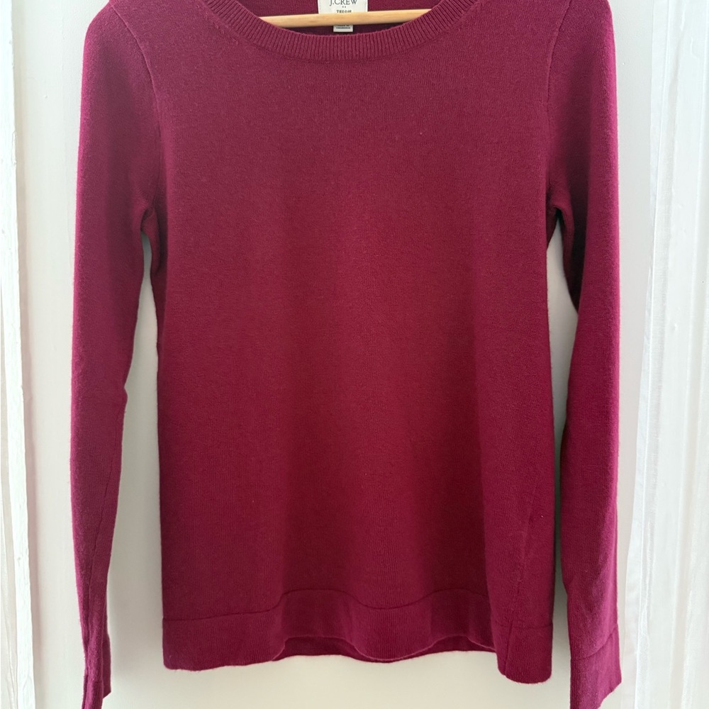 J.Crew Dark Pink Sweater